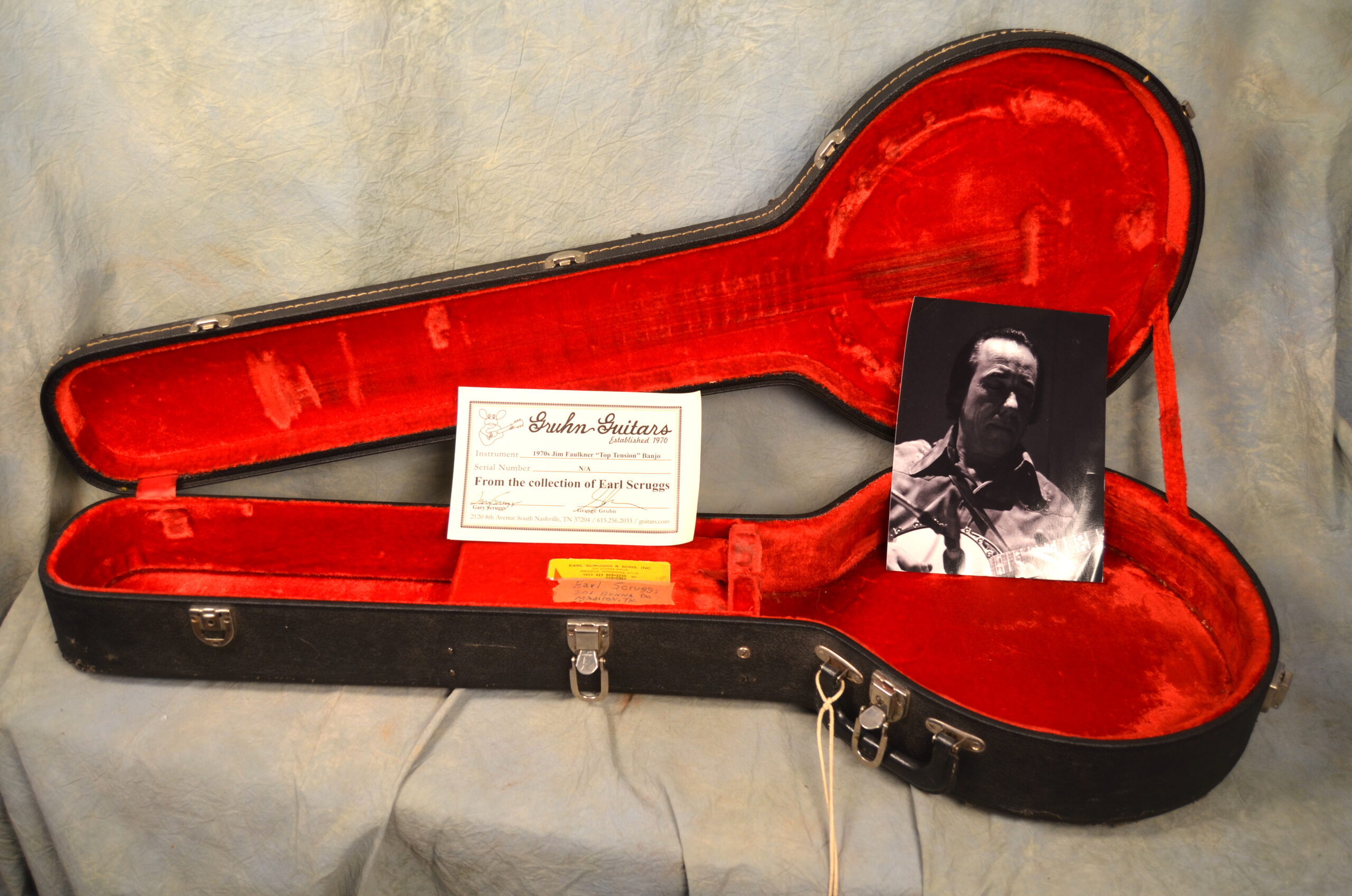 Earl Scruggs banjo Ruben